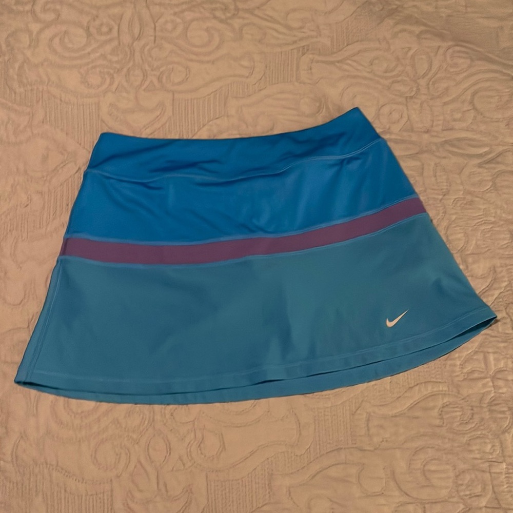 Nike XL Blue/Purple Dri-Fit Athletic Skort
